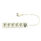 LE PROLUNGHE - Cavo elettrico U.5U con isolamento in PVC 3G1.5, sezione 16mm², montaggio a parete, lunghezza 1.5 metri, colore nero.