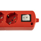 LE PROLUNGHE - CABLY U.5P 10/16A+SCH 3G1.5 MT.1.5 ROSSO.