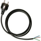 LE PROLUNGHE - Prolunga elettrica 3 prese 0.75 metri con spina Schuko.