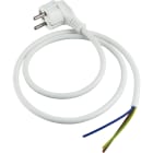 LE PROLUNGHE - Prolunga elettrica 3 prese 1.50 metri schuko 90 gradi bianco.