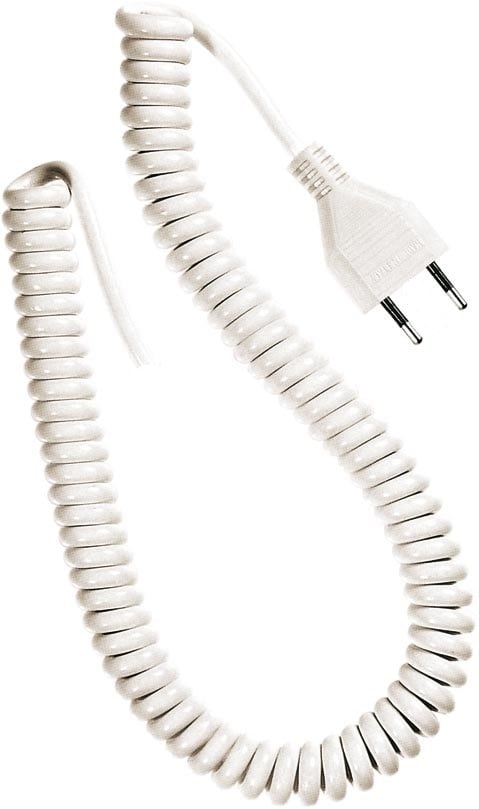 LE PROLUNGHE - Prolunghe estensibili 2x0.75 metri 3 spine/schuko 10A bianco.