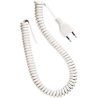 LE PROLUNGHE - Prolunghe estensibili 2x0.75 metri 3 spine/schuko 10A bianco.