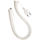 LE PROLUNGHE - Prolunghe estensibili 2x0.75 metri 3 spine/schuko 10A bianco.