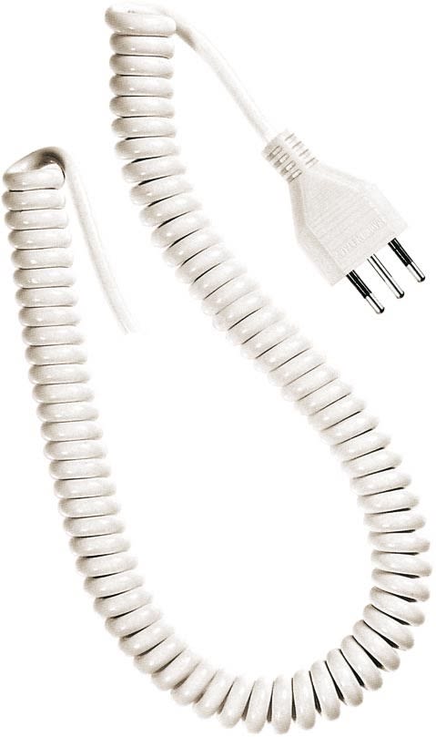 LE PROLUNGHE - Prolungatore elettrico 3 prese 1 metro 5 senza interruttore 10A bianco.