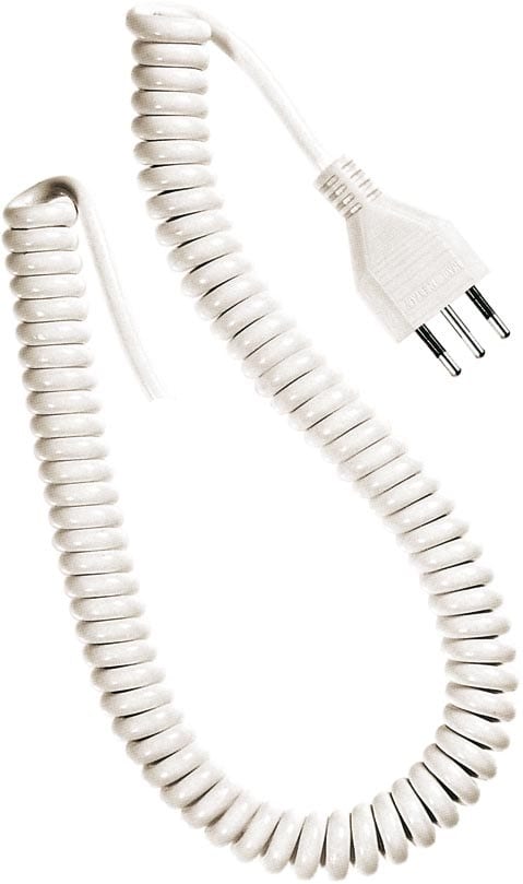 LE PROLUNGHE - Prolungatore elettrico 3 prese 1 metro 5 senza interruttore 10A bianco.