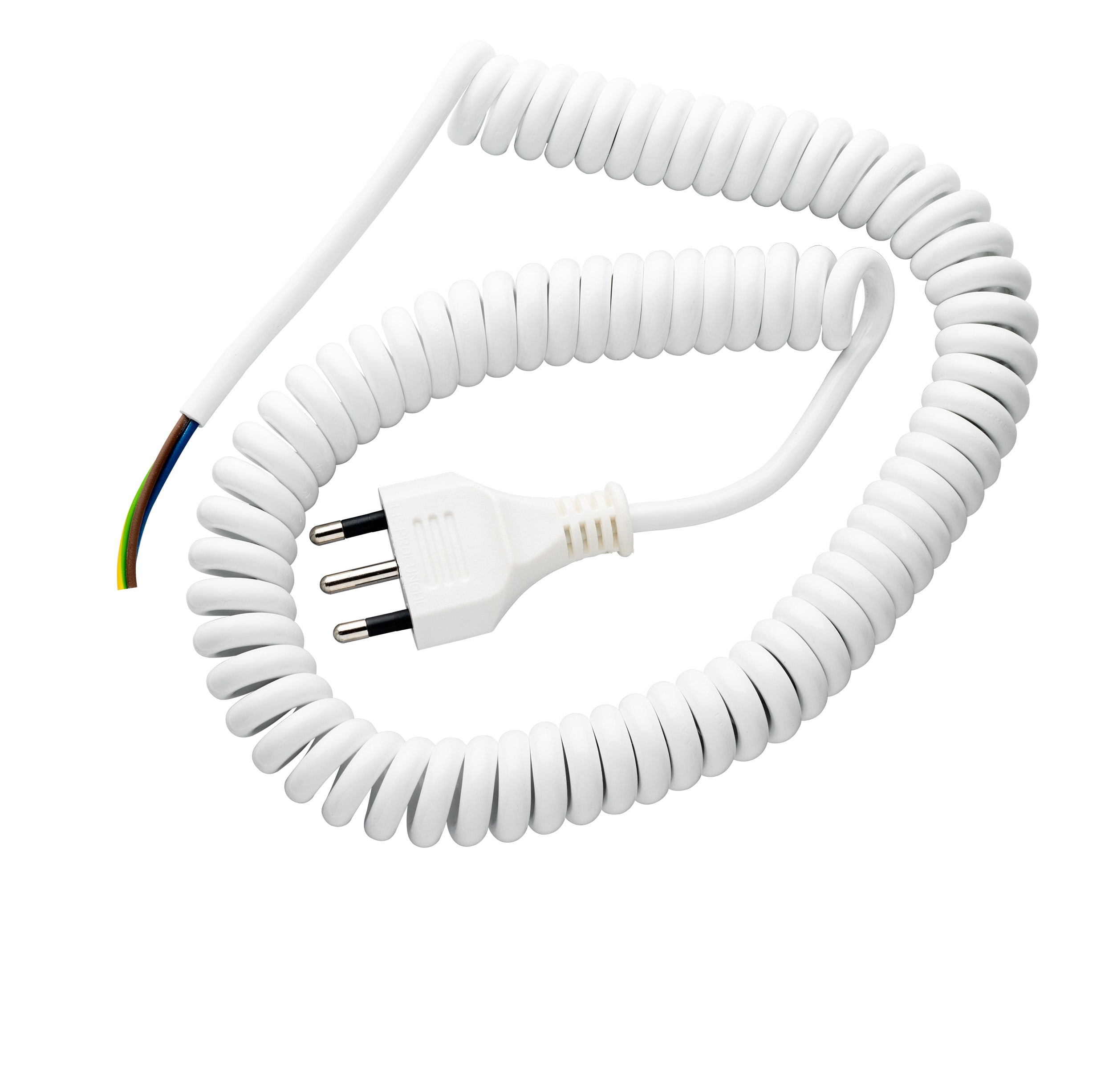 LE PROLUNGHE - Prolunga elettrica 3 prese 1.50 metri senza interruttore 16A bianca. 4116