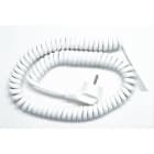 LE PROLUNGHE - Cavo esterno senza spina Schuko 90 gradi 3G1.50 metri 5 bianco. 4127