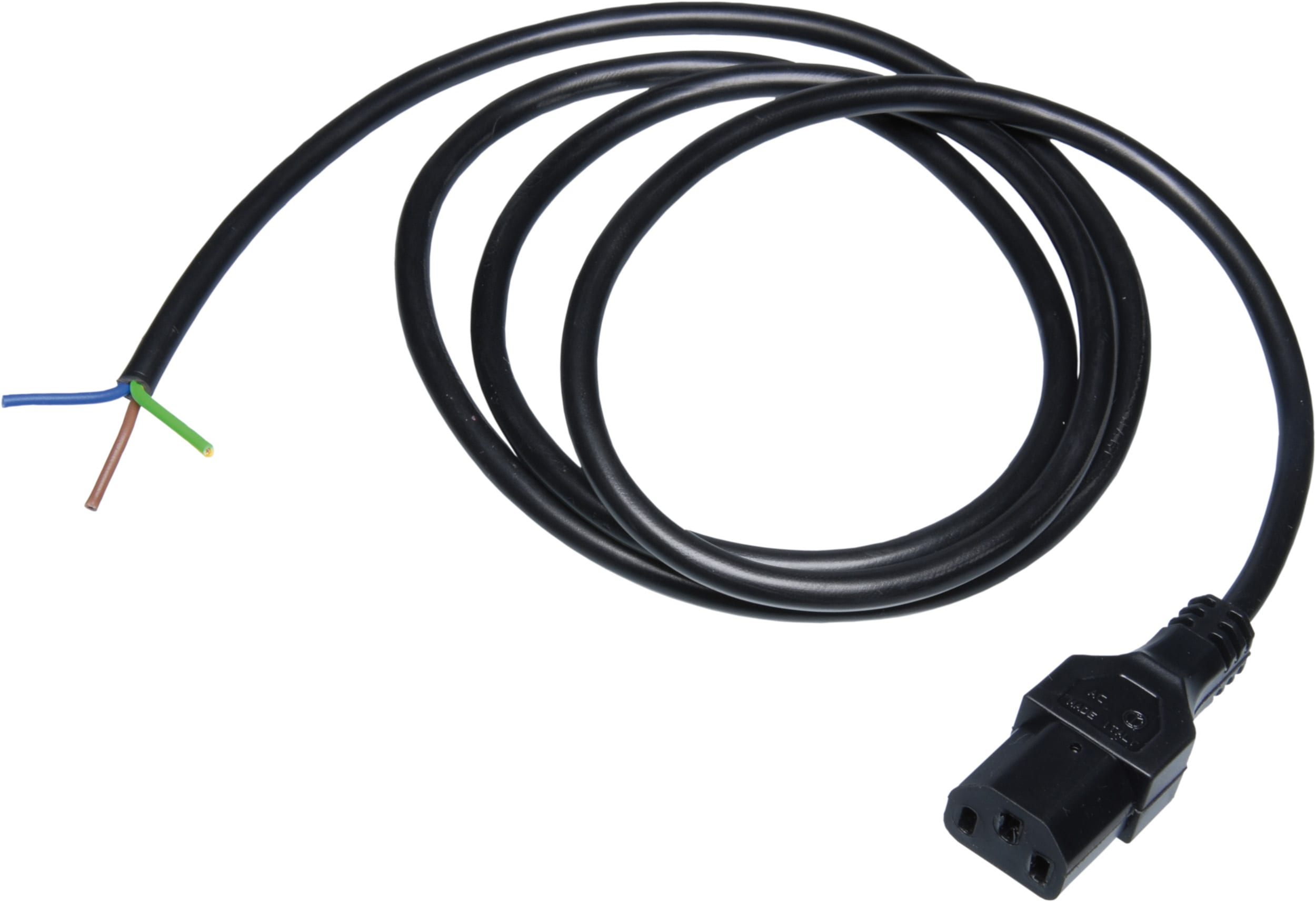 LE PROLUNGHE - Cavo elettrico 3G1 da 3 metri con presa AC integrata.