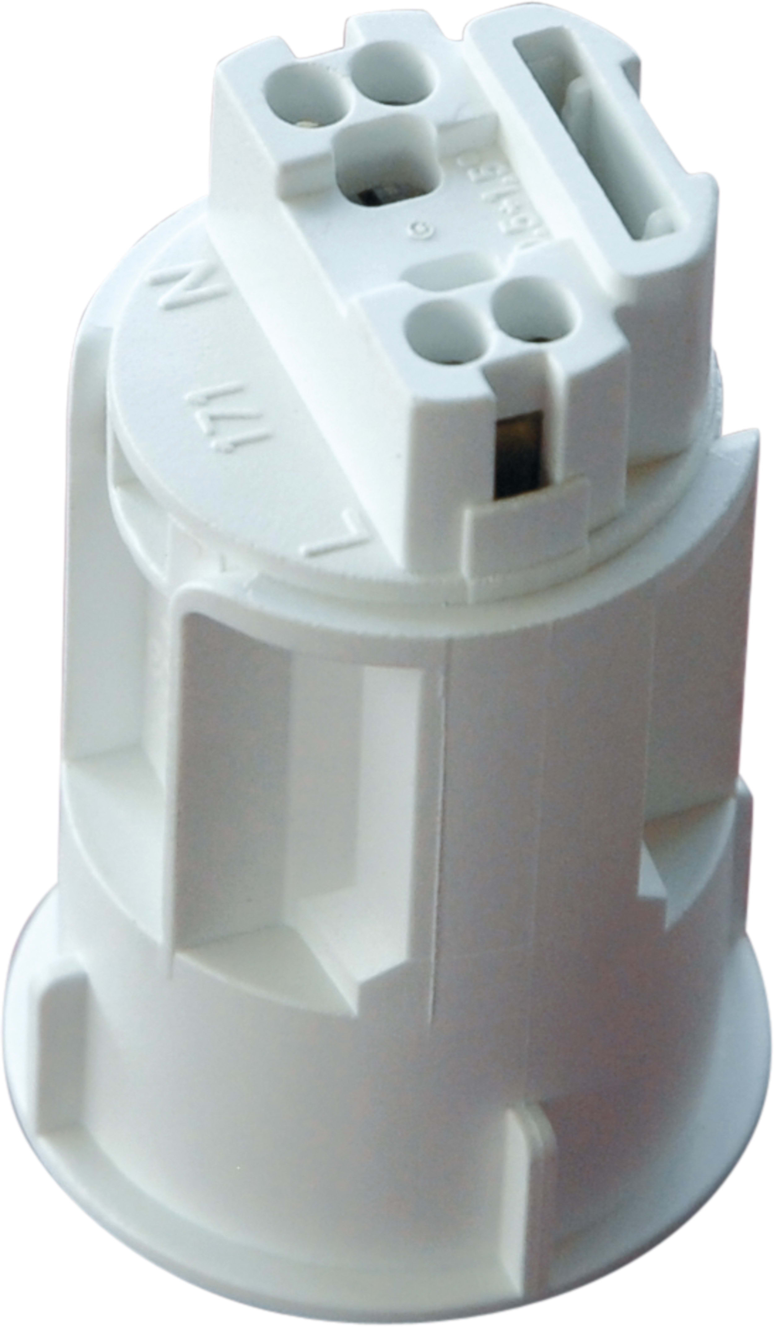 LE PROLUNGHE - Portalampade E14 Bianco Linea Candela.