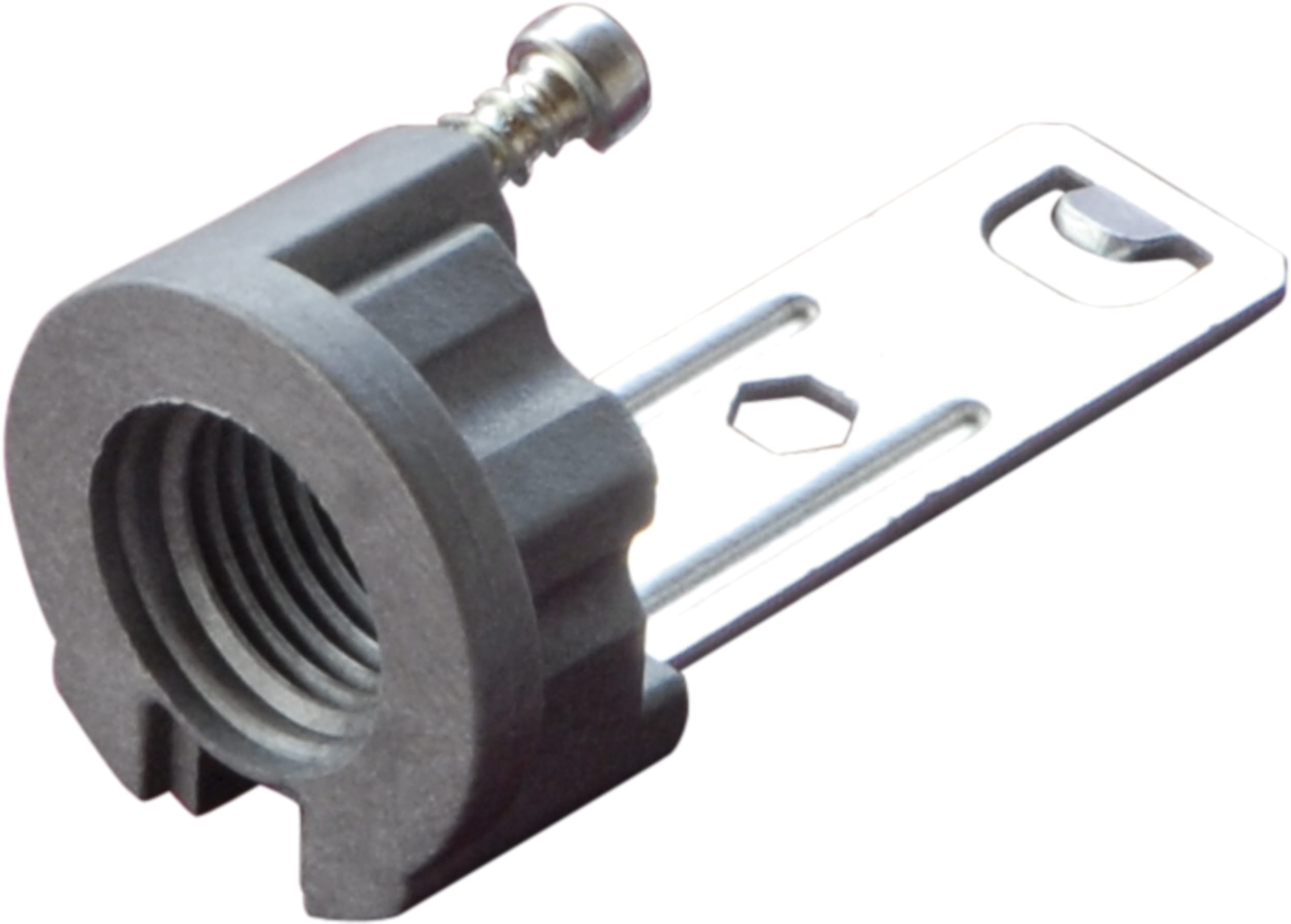 LE PROLUNGHE - Staffa con morsetto 3.7cm attacco M10 per candela.