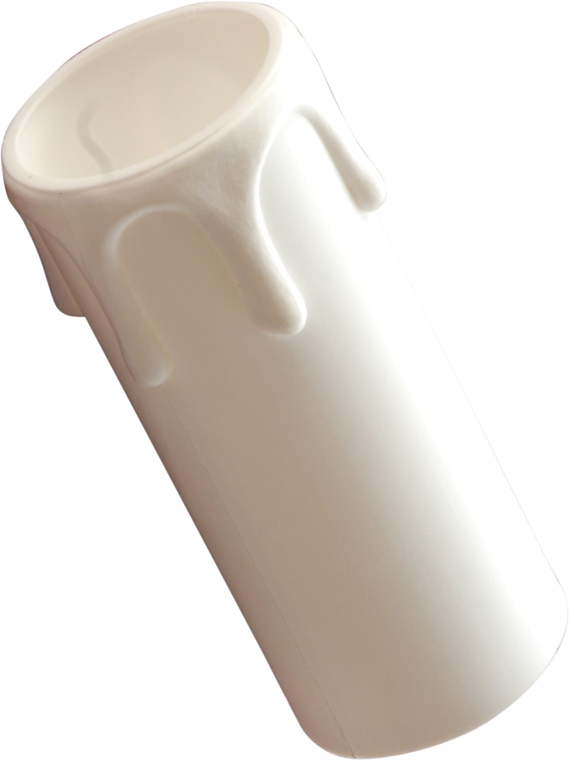 LE PROLUNGHE - Candela bianca 7 cm linea Candela. 492