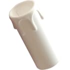 LE PROLUNGHE - Candela bianca 7 cm linea Candela. 492