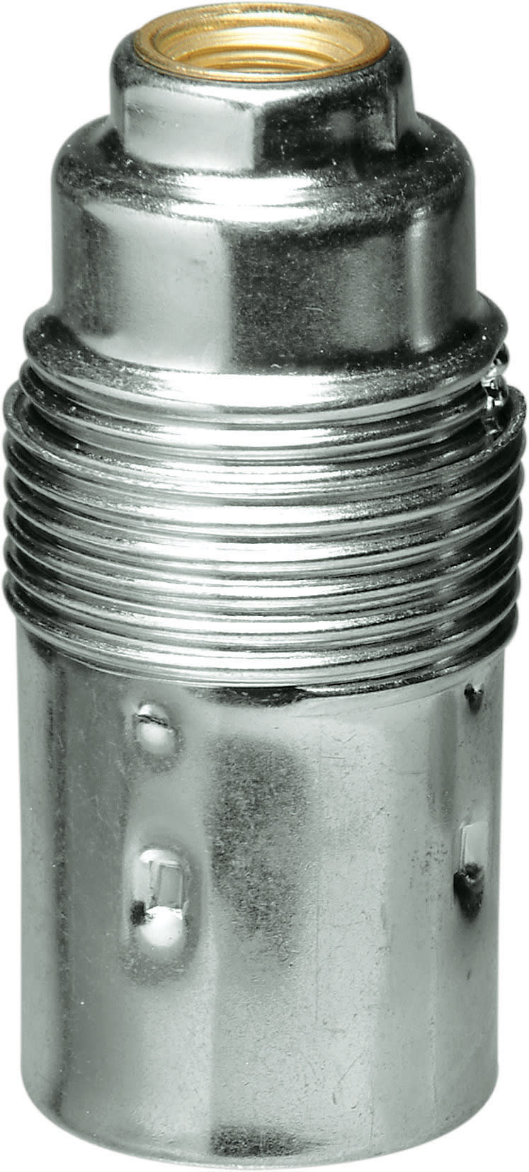 LE PROLUNGHE - Portalamp E14 semifilettato zincato BN.