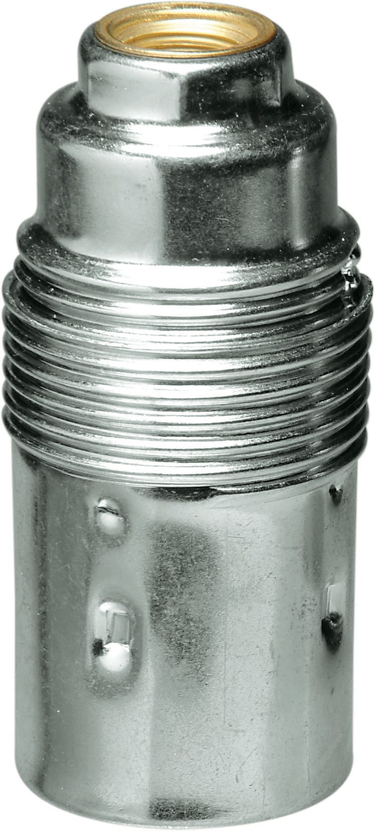 LE PROLUNGHE - Portalamp E14 semifilettato zincato BN.