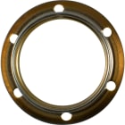 LE PROLUNGHE - Ghiera E14 zincata gialla. 509