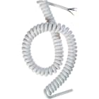 LE PROLUNGHE - Cavo estensibile 3G1 da 8 metri colore bianco nero.