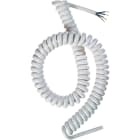 LE PROLUNGHE - Cavo estensibile 4G1 da 5 metri colore bianco. 5129
