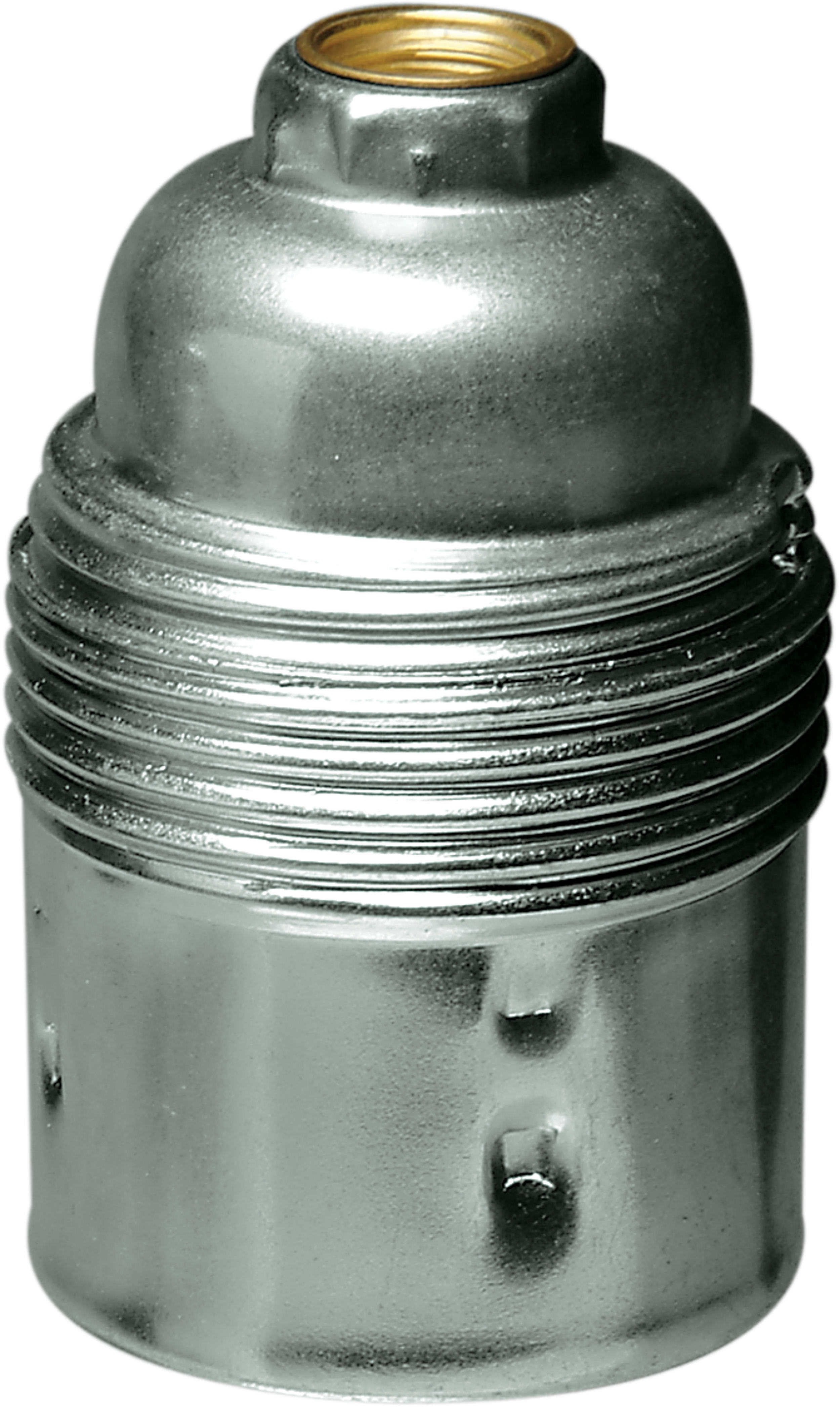 LE PROLUNGHE - Portalamp E27 semifilettato zincato BN.