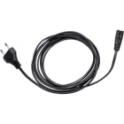 LE PROLUNGHE - Prolungatore lineare radioregolatore 2x0.25 metri 2.50 spina 2.5A.
