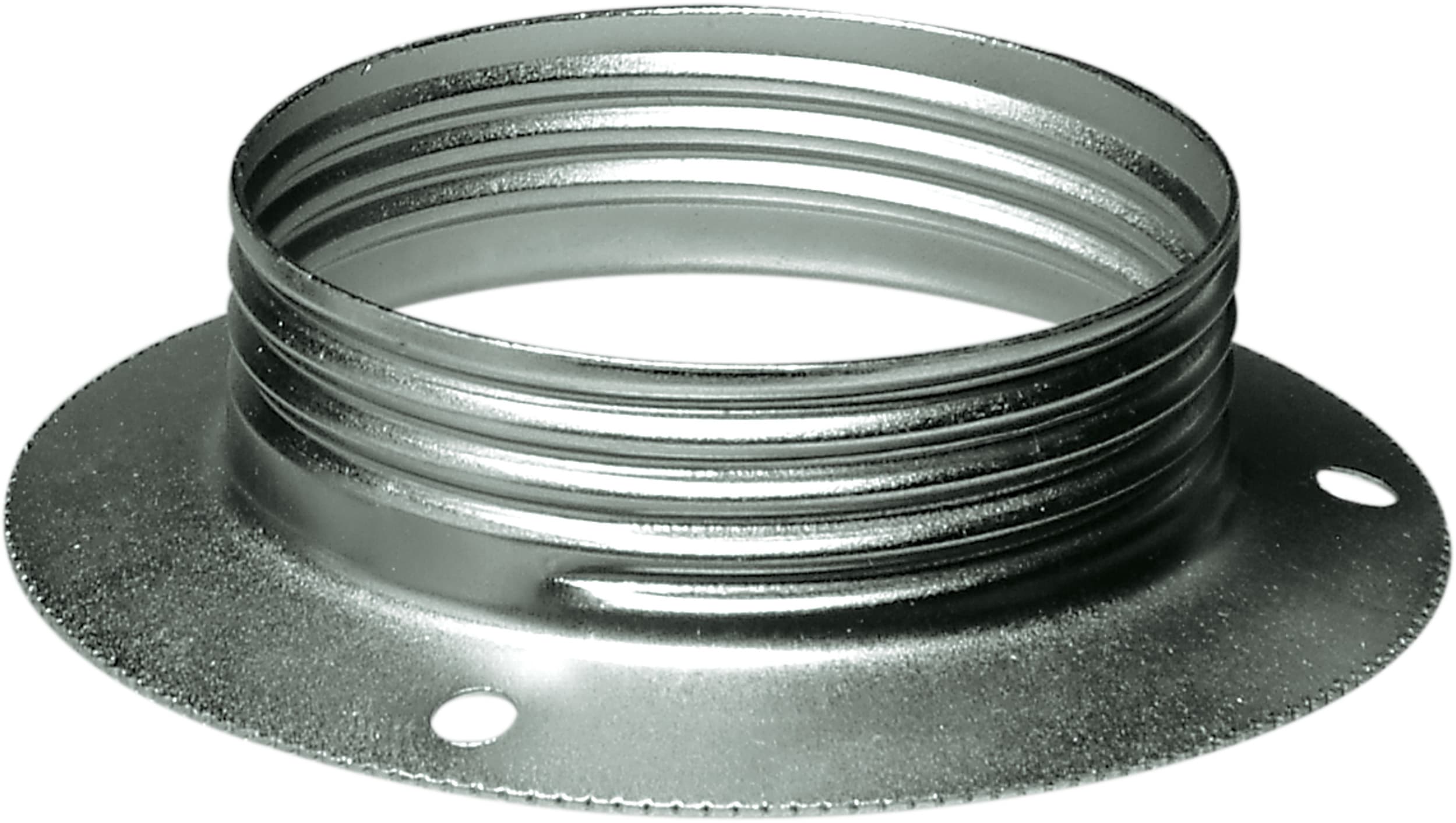 LE PROLUNGHE - Ghiera E27 zincata bianca.