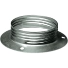 LE PROLUNGHE - Ghiera E27 zincata bianca. 518