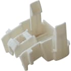 LE PROLUNGHE - Staffa di supporto per portalampade E27 in colore nero. 525