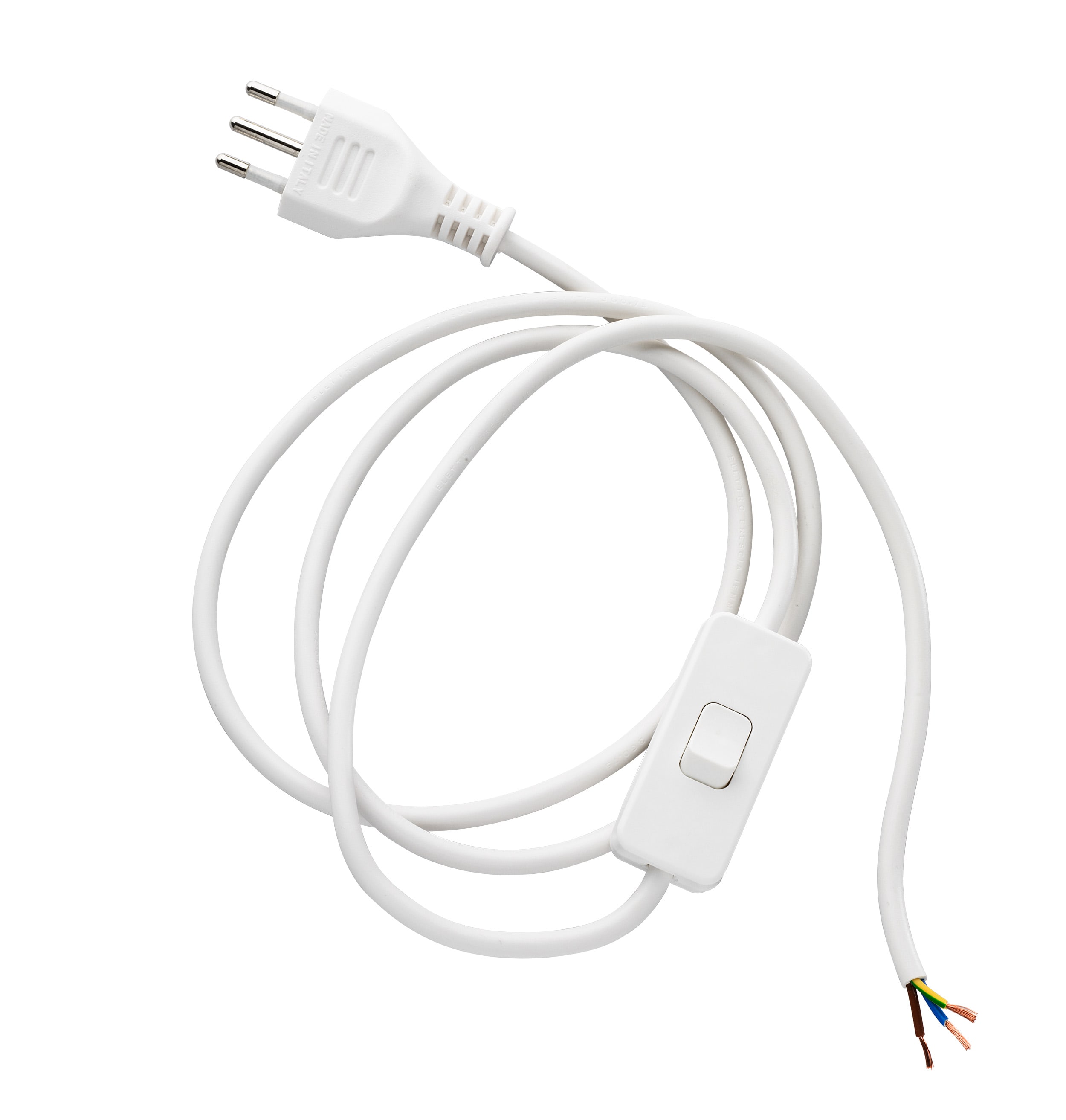 LE PROLUNGHE - Cablaggio per illuminazione 3G0.75 MT1.50 BN.