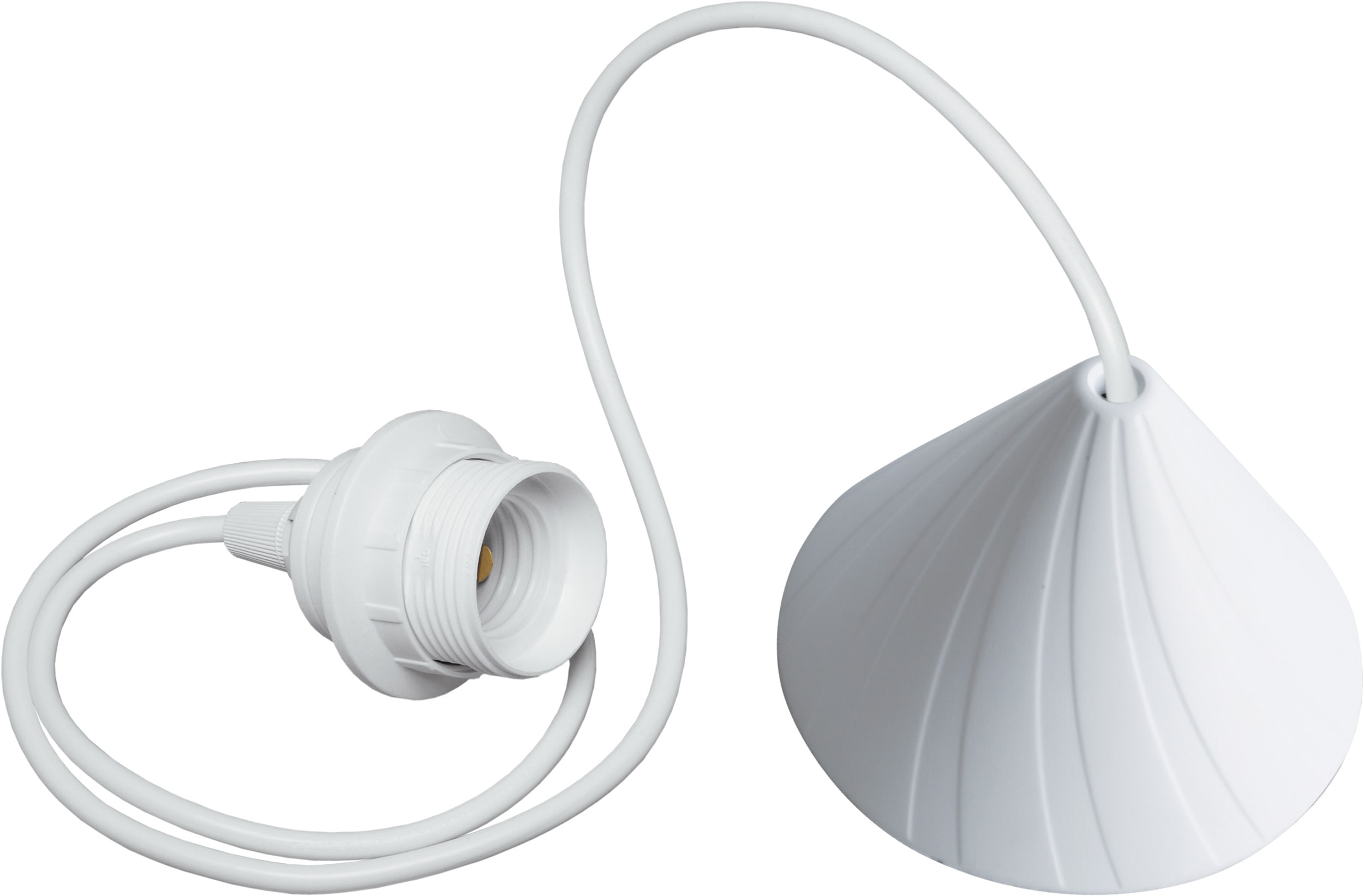 LE PROLUNGHE - Pendenti per soffitto 2x0.75 metri 1 conico BN.