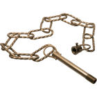 LE PROLUNGHE - Sospensione completa di tige e anello ottonata. 5386/OT