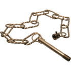 LE PROLUNGHE - Sospensione completa di tige e anello ottonata.