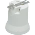 LE PROLUNGHE - Portalampada E40 in Porcellana con Staffa.