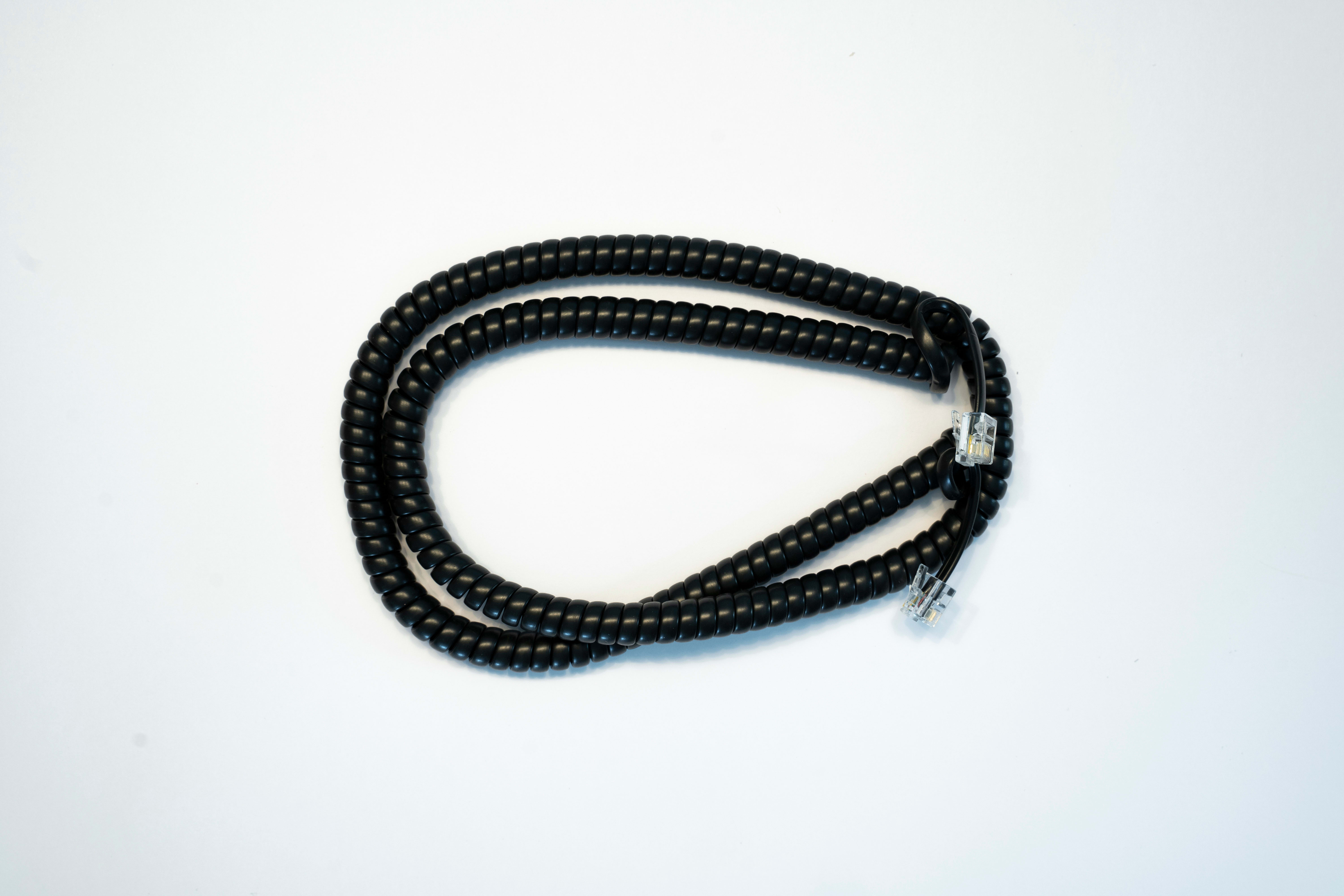 LE PROLUNGHE - Cavo esterno telefonico a 4 fili con plug 6/4 mt.5 NE. 5664/5-N