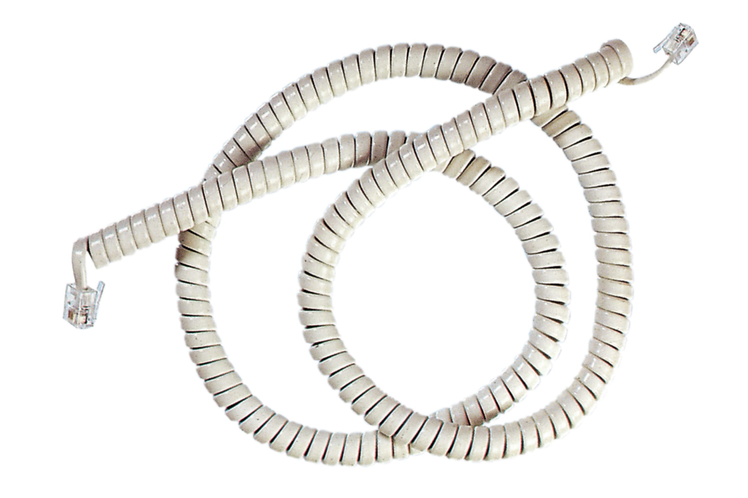 LE PROLUNGHE - Cavo esterno telefonico a 6 fili con plug 6/6 mt2.5 BN.