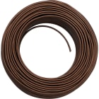 C'ERA UNA VOLTA - Cavo elettrico 3G0.75 H03 con rivestimento tessile marrone.