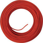 C'ERA UNA VOLTA - Cavo elettrico 3G0.75 H03 con rivestimento tessile rosso.