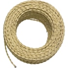 C'ERA UNA VOLTA - Treccia seta 2x0.50 avorio mt. 100. 5924/AV