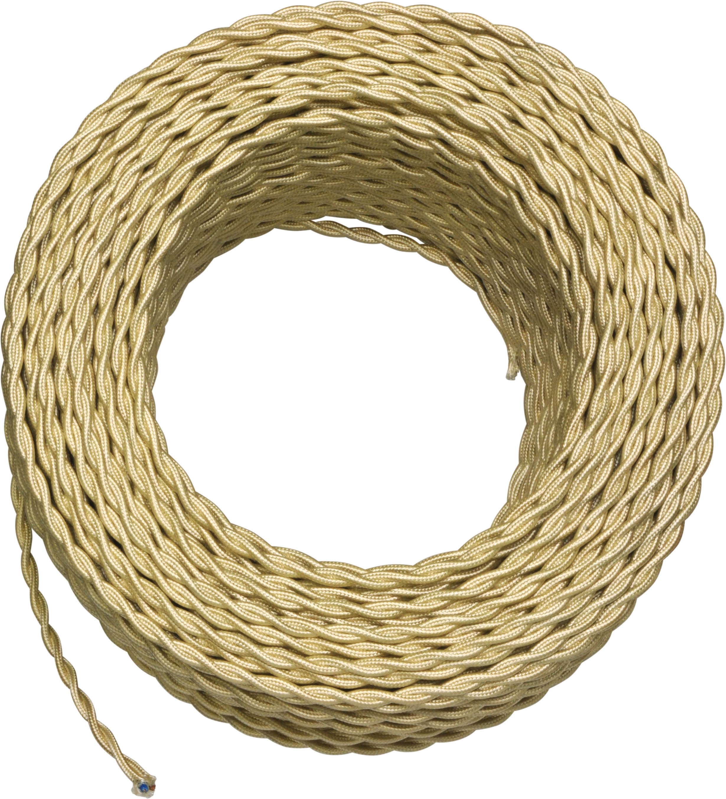 C'ERA UNA VOLTA - Treccia seta 2x0.50 avorio mt. 100.