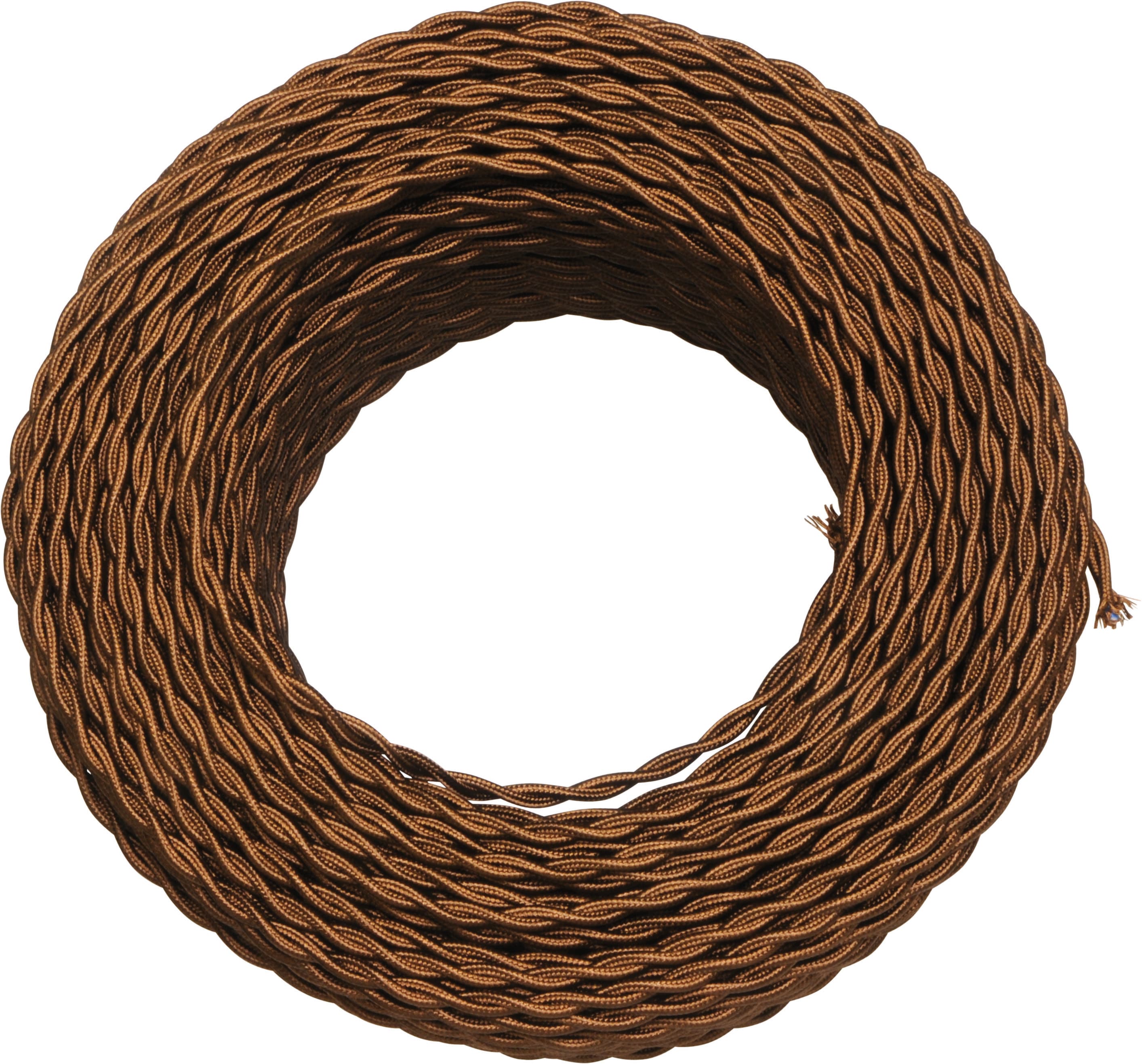 C'ERA UNA VOLTA - Treccia in seta marrone 2x0.75 mt. 100.