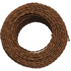 C'ERA UNA VOLTA - Treccia in seta marrone 2x0.75 mt. 100.