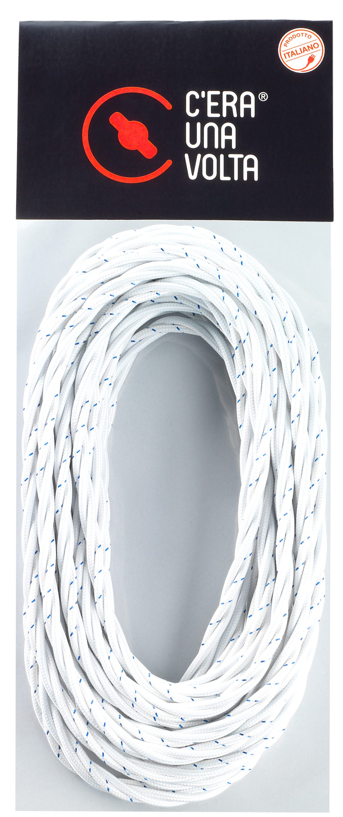 C'ERA UNA VOLTA - Treccia cotone 3g1.50 mt. 10 bianco. 5933/10