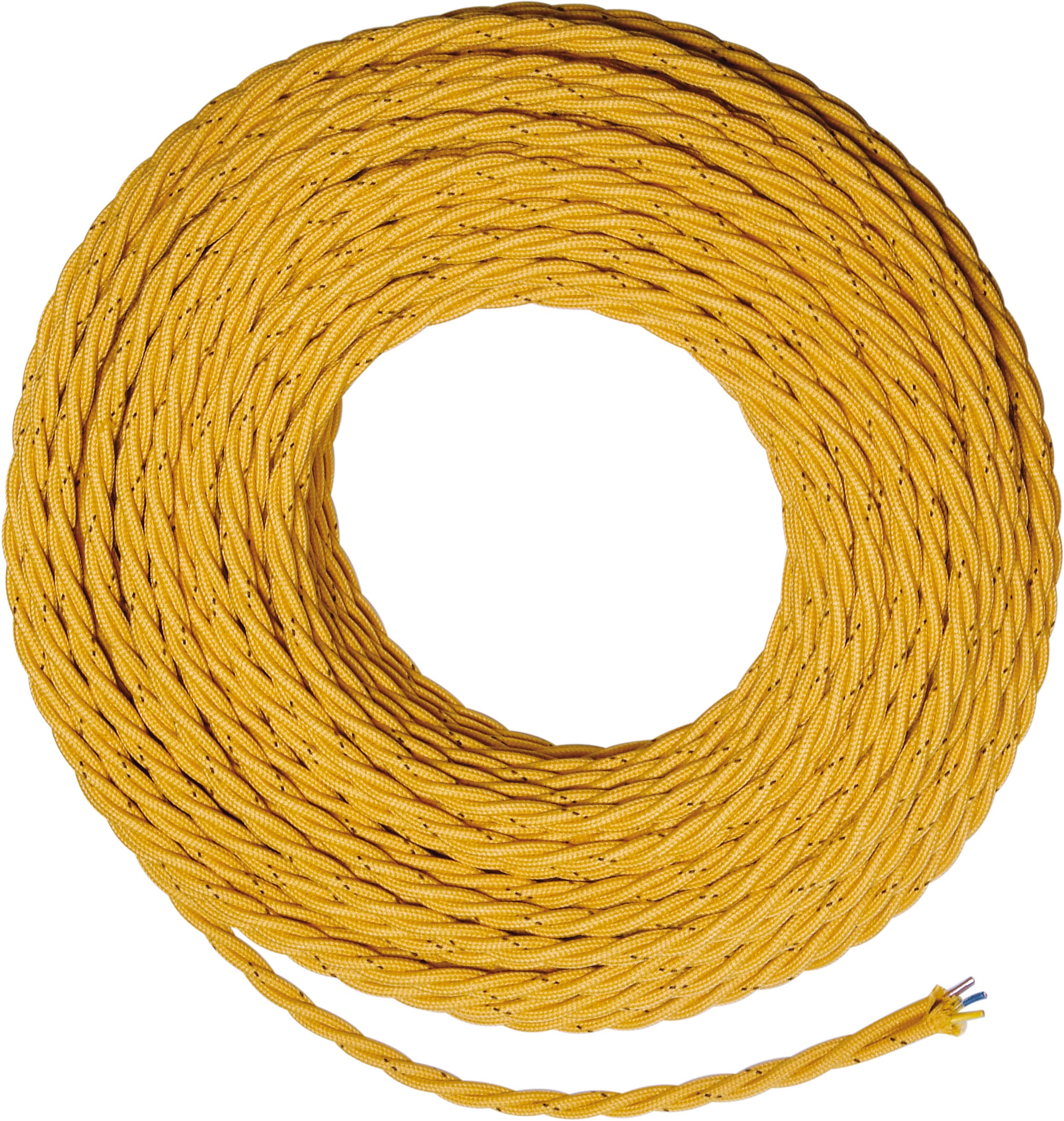 C'ERA UNA VOLTA - Treccia cotone 3x1.50 oro mt. 50.