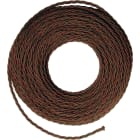 C'ERA UNA VOLTA - Treccia di cotone marrone 4G1.50, lunga 50 metri.