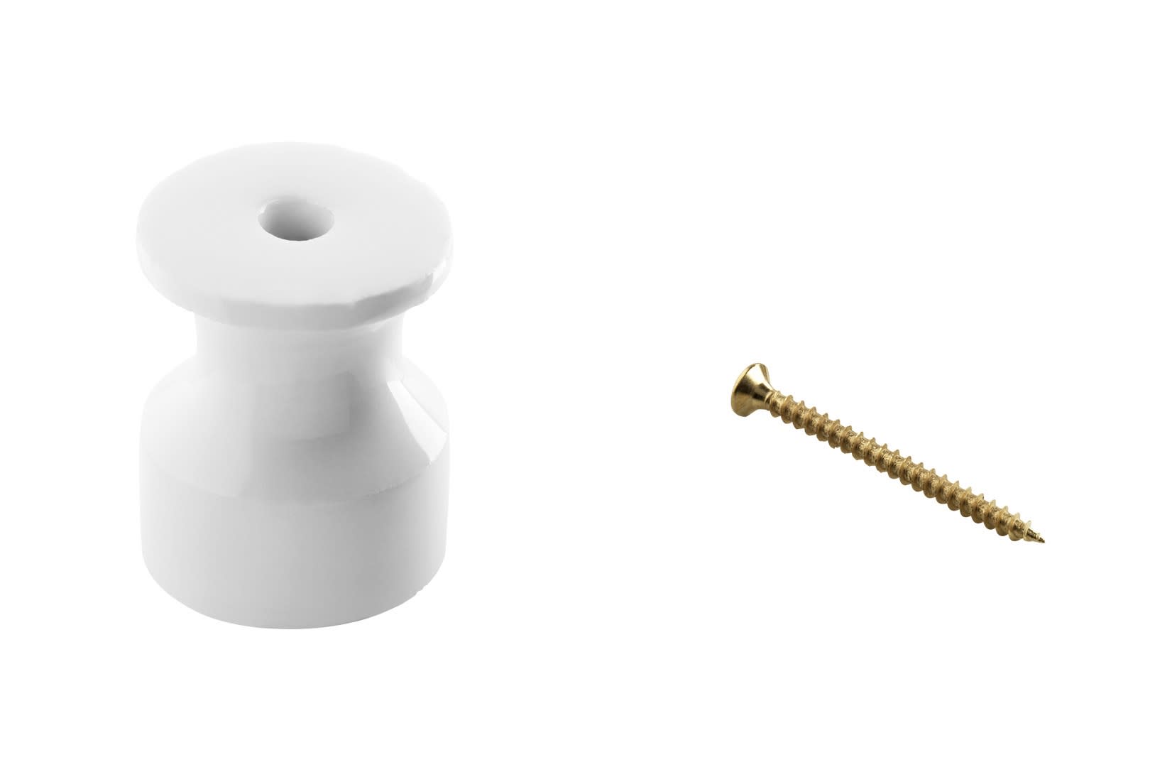 C'ERA UNA VOLTA - Isolatore con vite ottonata per un'installazione sicura e affidabile. 5973