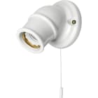 C'ERA UNA VOLTA - Spot da parete con attacco E27 e interruttore a catenella.