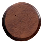 C'ERA UNA VOLTA - Rosetta in legno noce diametro 90 mm. 5986