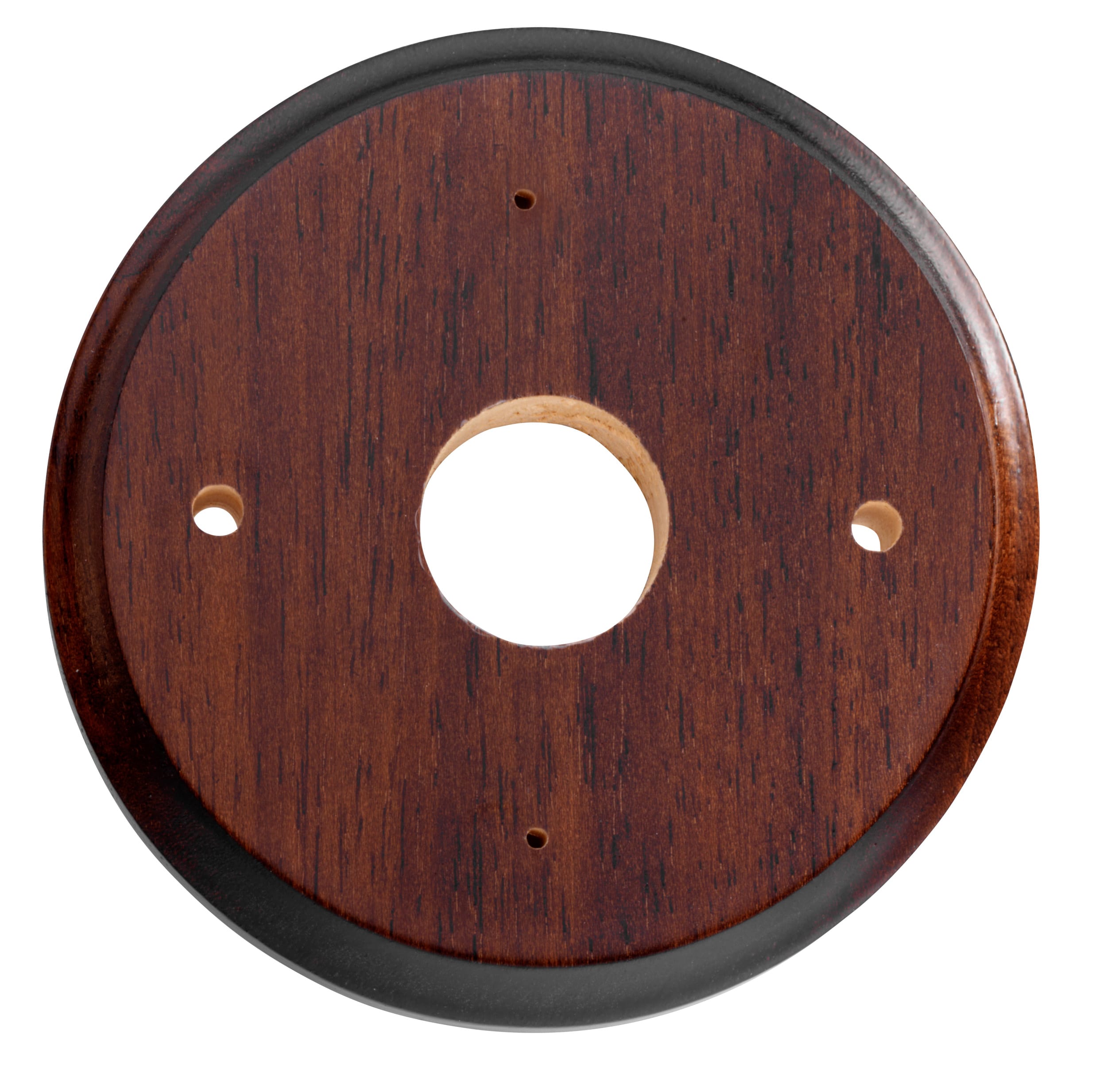 C'ERA UNA VOLTA - Rosetta in legno di noce diametro 120 mm. 5987