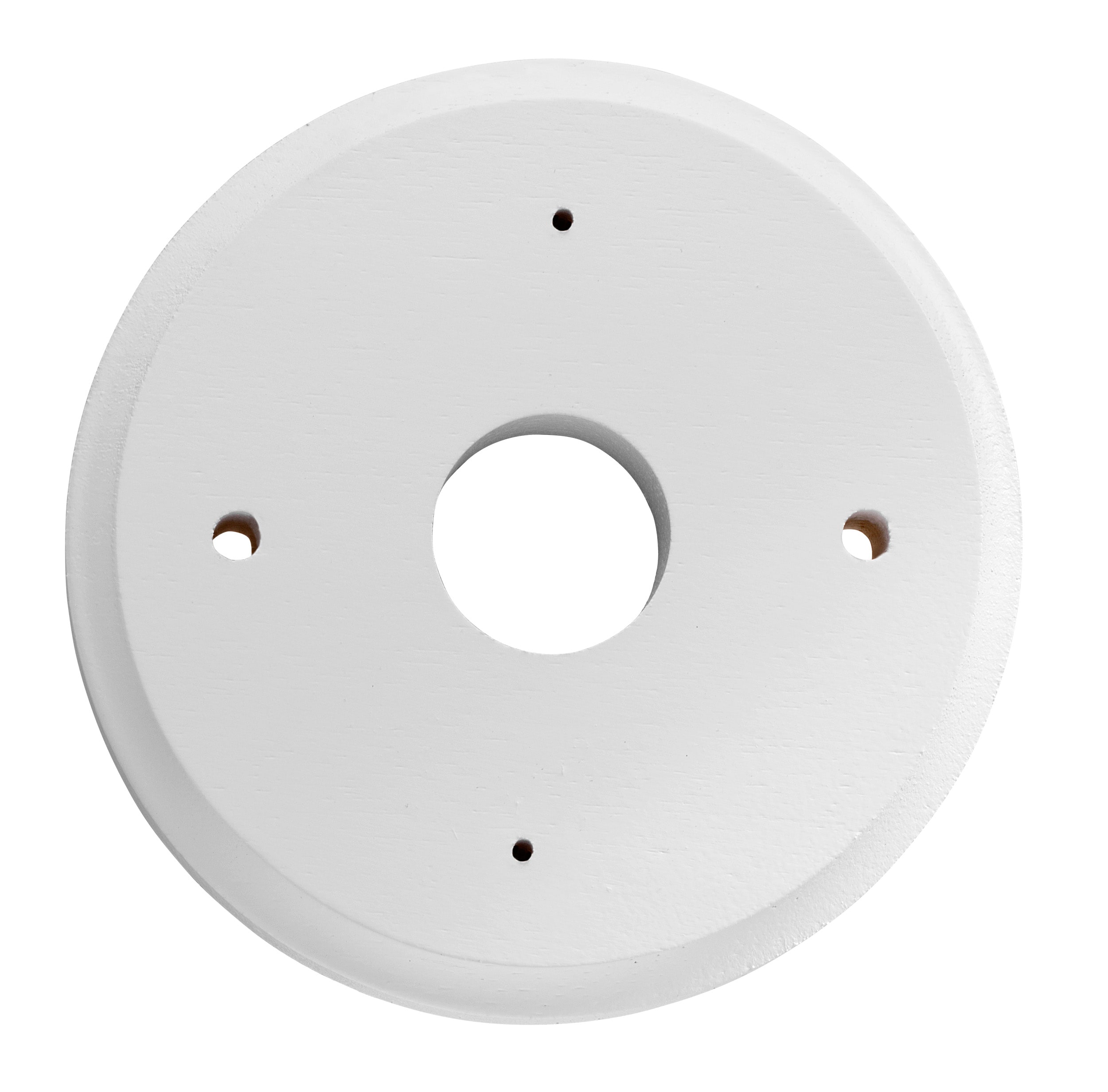 C'ERA UNA VOLTA - Rosetta in legno bianco diametro 120mm.