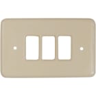 C'ERA UNA VOLTA - Placca copri interruttore 3 fori: design elegante e funzionale per l'arredamento domestico moderno.