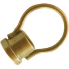 LE PROLUNGHE - Gancio ottonato per tige M10x1.