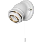 C'ERA UNA VOLTA - Spot con attacco E27 completo di interruttore a catenella e ghiera. 6003